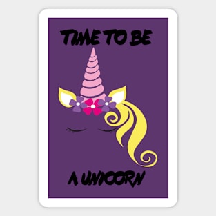 Unicorn Dreams: Ride the Rainbow Magnet